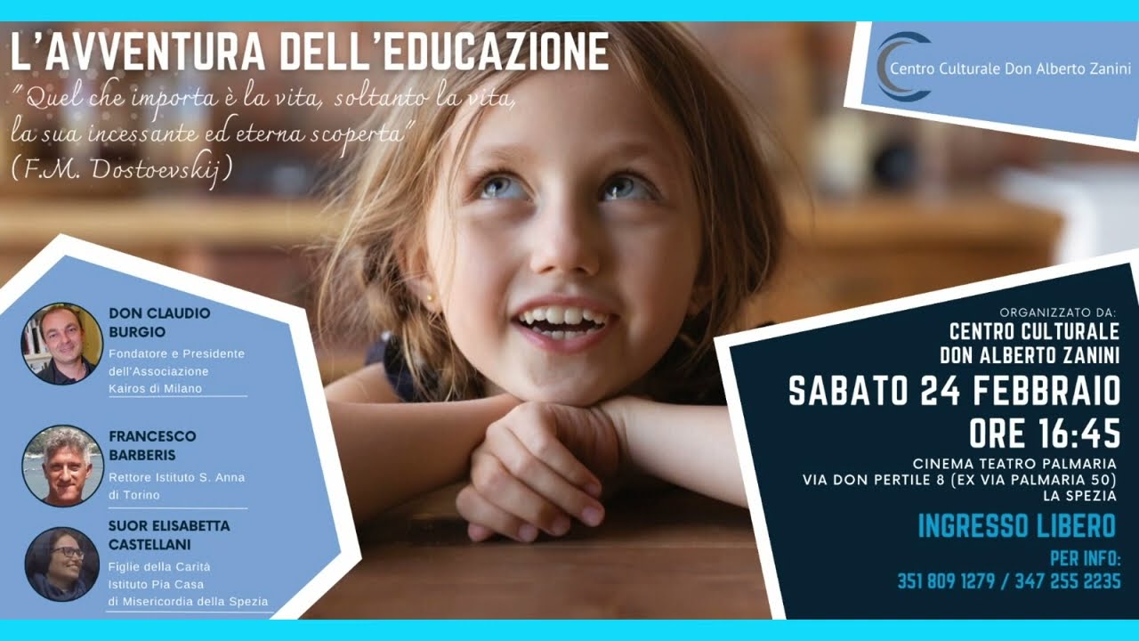 L’avventura dell’educazione, convegno alla Spezia