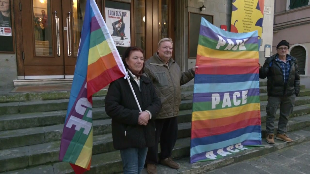 Pace, presidio sull’Africa in piazza Mentana alla Spezia