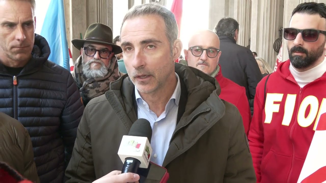 Presidio dei sindacati Cgil e Uil per la sicurezza sul lavoro