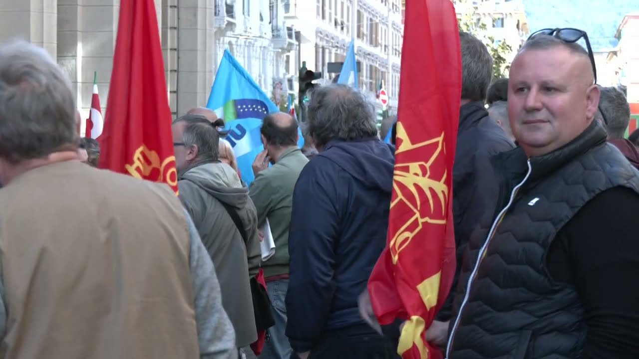 Sicurezza sul lavoro e fisco, manifestazione di Cgil e Uil