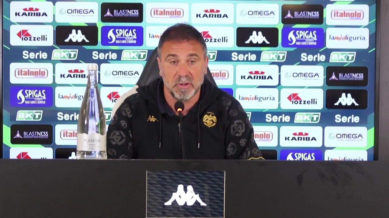 Spezia calcio, i mister D’Angelo e Mignani pre-Palermo