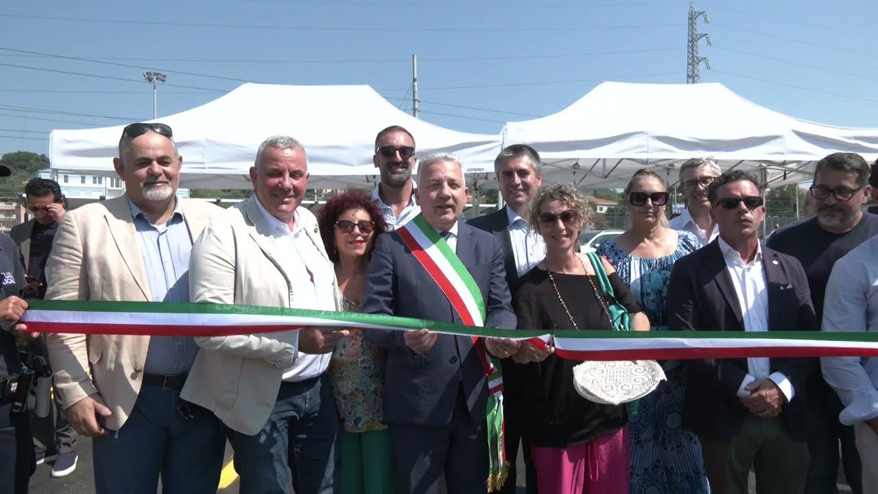 Inaugurazione polo interscambio di Migliarina