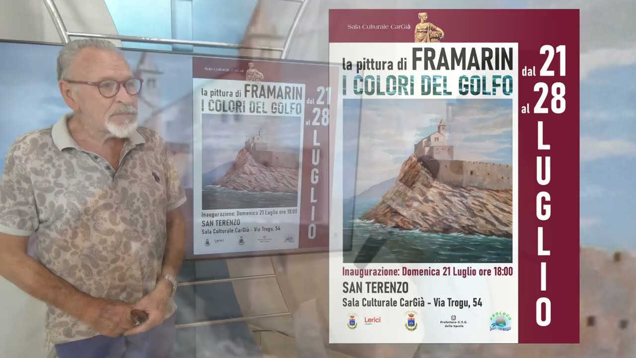 San Terenzo, in mostra le opere di Framarin
