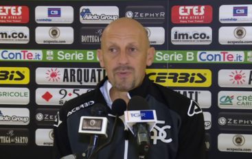 Spezia calcio, mister Di Carlo prima di Spezia-Cesena