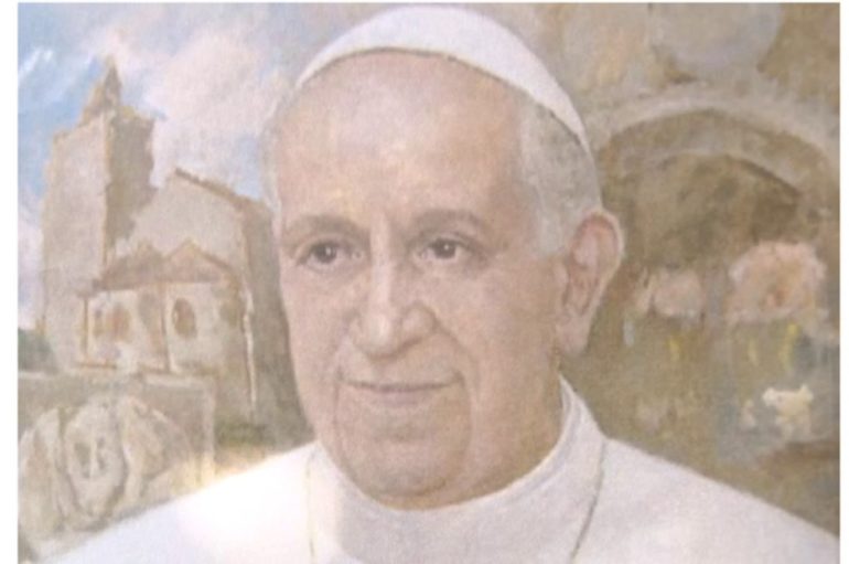 La parrocchia del Favaro regala un quadro al Papa