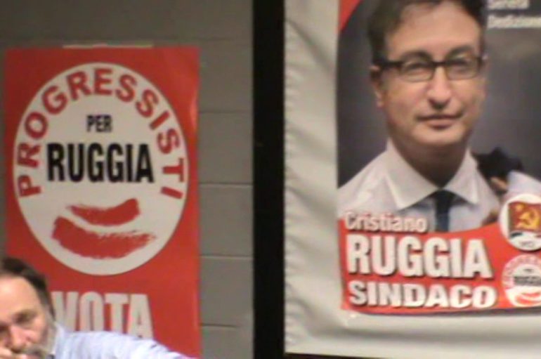 Le liste in appoggio a Ruggia candidato sindaco