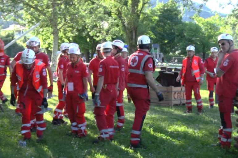 Croce Rossa Italiana, esercitazione regionale a Follo