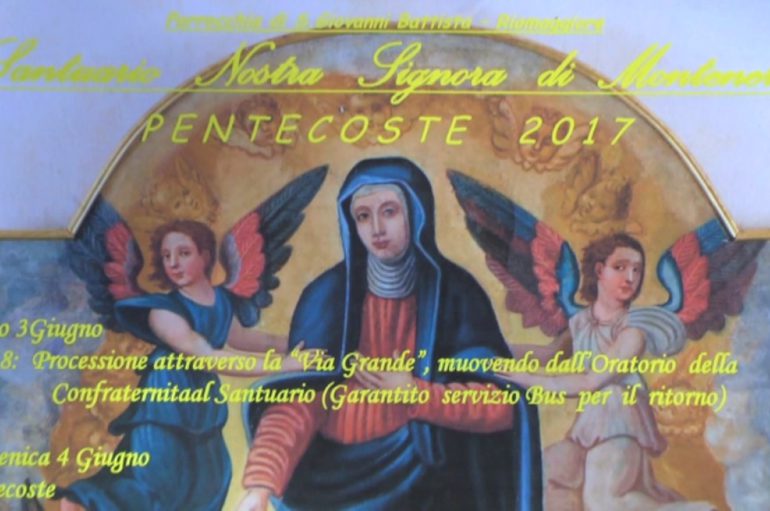 Pentecoste al Santuario di Montenero a Riomaggiore