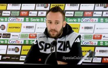 Spezia calcio, Claudio Terzi dopo la vittoria a Vercelli