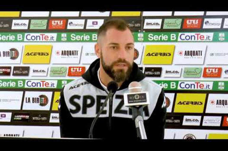 Spezia Calcio, il difensore Giani dopo Spezia-Palermo