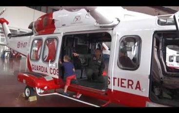 Guardia Costiera, la base elicotteri di Sarzana aperta al pubblico