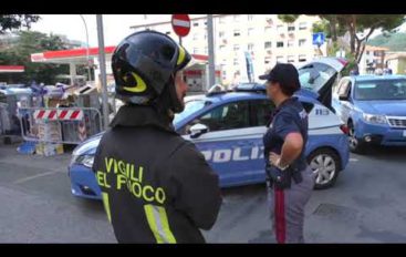 Fuga di gas, Viale Italia bloccato alla Spezia