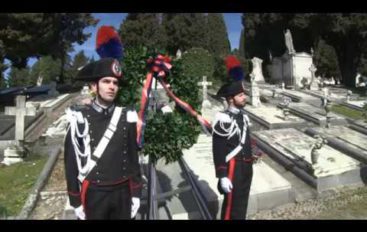 Il ricordo del Carabiniere Corradi e il restauro della tomba