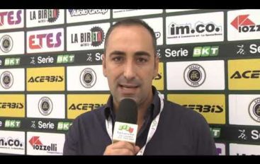 Spezia – Juve Stabia 2-0, il Mister Italiano