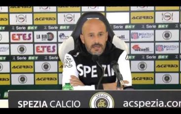 Spezia calcio, il Mister Italiano prima di Pisa-Spezia