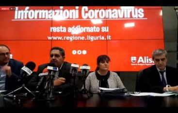 Coronavirus, aggiornamenti dalla Regione Liguria.