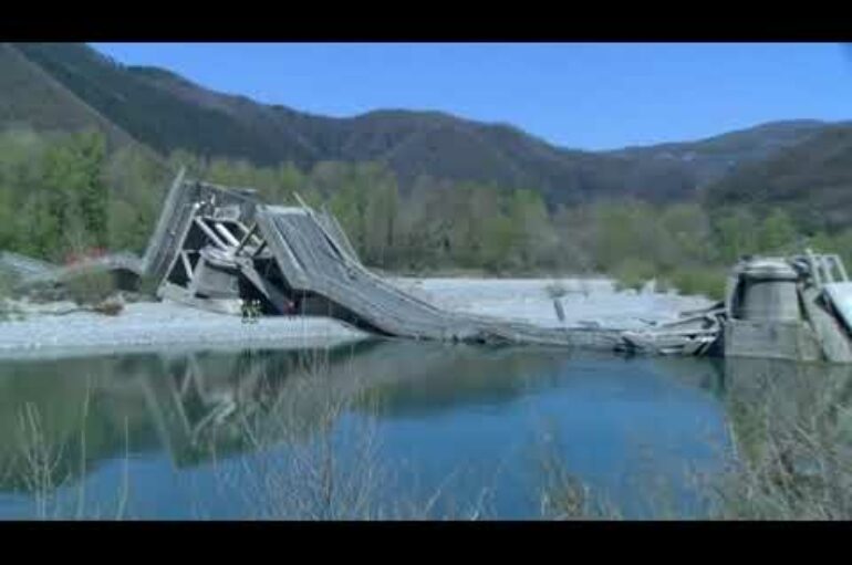 Ponte di Albiano, Anas presenta progetto rimozione detriti