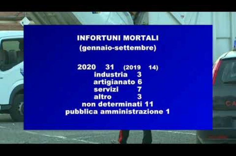 Incidenti sul lavoro in Liguria, raddoppiati i morti in un anno