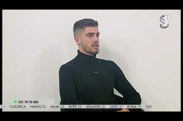 Spezia, Petkov Hristov ospite in studio consegna la maglia 99 a Lazzeri