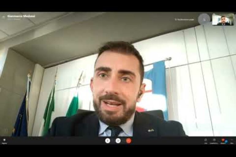 Gianmarco Medusei elettore del Presidente della Repubblica
