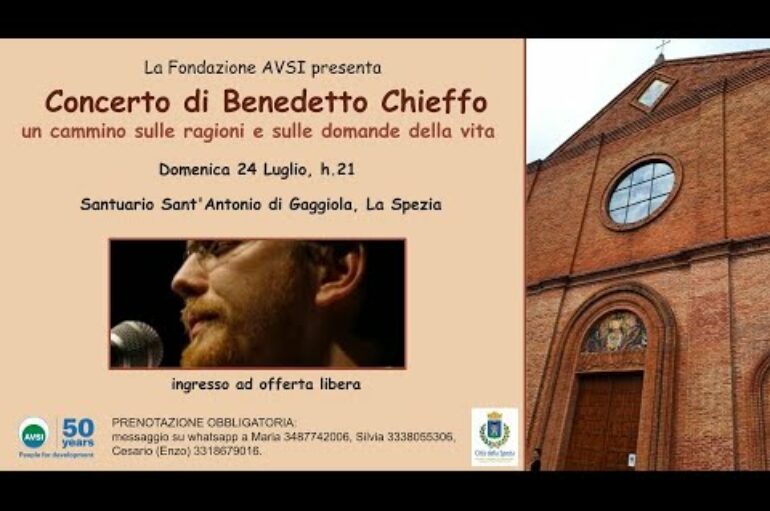 Concerto di Benedetto Chieffo a Gaggiola
