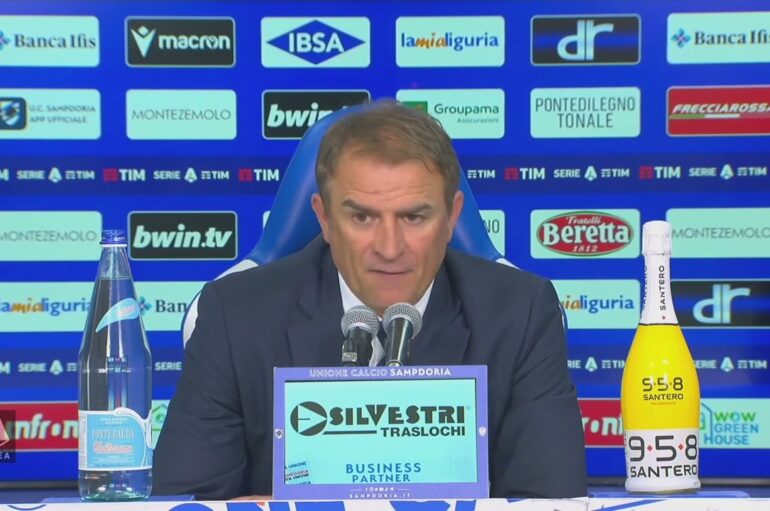 Sampdoria-Spezia 1-1, il punto di Tinfena con le voci di Esposito e Semplici