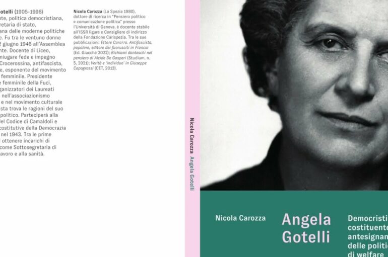 Biografia di Angela Gotelli presentata oggi a Varese Ligure
