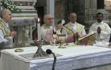Madonna bianca a Portovenere, la Messa con il Vescovo Borghetti