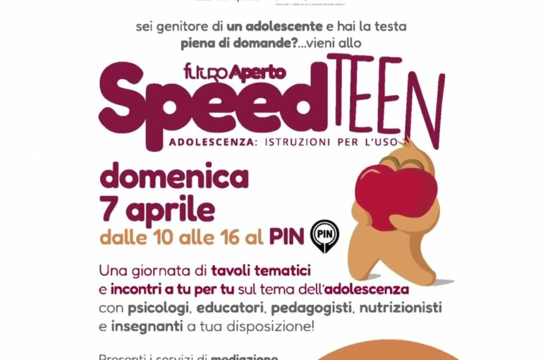 “Futuro aperto”, Speed Teen domenica 7 aprile